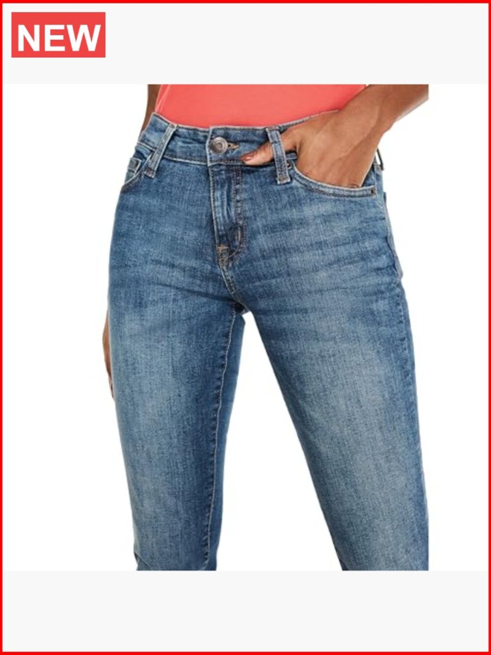 Comfort Stretch Denim Mid Rise Bootcut Jean - Picture 2 of 5